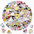 100Pcs Sanrio Mix Sticker for Kids,Cute Aesthetic Vinyl Waterproof Stickers f...