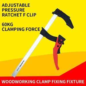Ratchet Fast F-clamp Jigsaw Clamp F Frame Woodworking Clamp Fixing Fixture