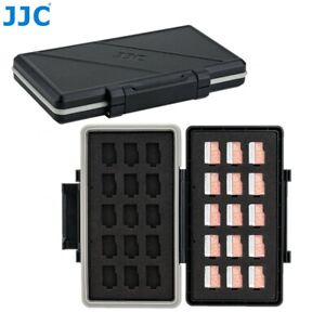 Water-Resistant Memory Card Case Storage Holder fits 30 Micro SD MSD TF Cards