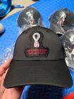 NWT Fifa World Cup Qatar 2022 Cap Hat OS Black Cotton Official Licensed Lot Of 5