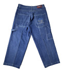 Fubu Platinum Vintage Y2K Fat Albert Rudy Hip Hop Baggy Denim Jeans Mens 40x28