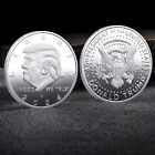 100PC Silver Plated Liberty EAGLE Commemorative Coin 2024 President Donald Trump