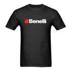 Limited New 02benelli Gun Firearms classisc Logo men's T shirt