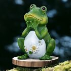 Garden Frog Figurines 9.5