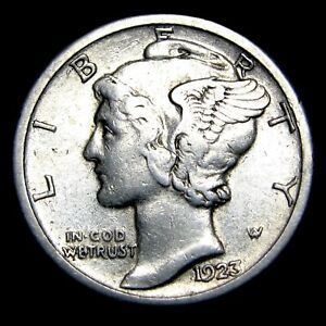 1923-S Mercury Dime Silver  ---- Nice Coin ---- #172N
