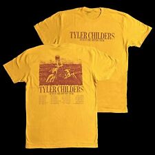 2 sides Send In The Hounds Tour Tyler Childers Shirt Yellow Unisex S-5XL