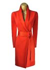NEW Karen Millen UK10 US6 Original Tuxedo Blazer Dress Wrap Belted Red