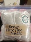 LOT: 15 Pc Organic Eastern White Pine Needle Tea Bags Freshly Harvested Tree