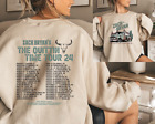 Zach Bryan The Quittin Time Tour 2024 Sweatshirt Gift Fans Music