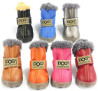 Dog Shoes Winter Dog Boots Anti Slip Waterproof for Small Dogs 4Pcs/Set