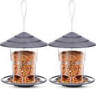 Bird Feeders for Outdoors,  Bird Feeder outside Hanging, Squirrel Proof, Easy Cl