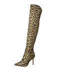 Katy Perry The Idolize Pointed Toe Over knee animal print boots size 7.5M
