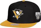 Mitchell & Ness Pittsburgh Penguins 2-Tone Stanley Cup Patch Snapback Hat