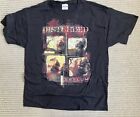 Disturbed Vintage Mens Asylum Y2K Band Tee Shirt Size XL Heavy Metal Black