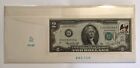 1976 Two Dollar Federal Reserve Note $2 Bill as First Day Cover w. Stamp #25/50