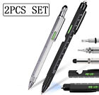 10 in 1 Multitool Tech Tool Pen Cool Construction Gadgets Ballpoint Pen for Men