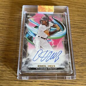 2023 Topps Inception Rookie and Emerging Stars Autograph ONEIL CRUZ 08/99