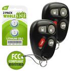 2 Replacement For 2001 2002 2003 2004 2005 Buick Lesabre Key Fob Remote (For: 2001 Buick)
