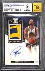 2022-23 Impeccable #4 Stephen Curry Holo Silver Patch 05/10 BGS 9 Auto 10