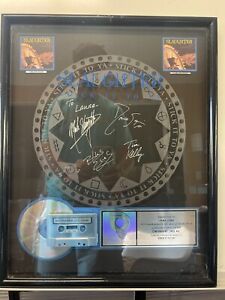 SLAUGHTER  Stick It To Ya RIAA CERTIFIED SALES AWARD 2M SALES  ORIGINAL PICTURES