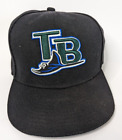 New Era 59Fifty MLB Tampa Bay Devil Rays Fitted Cap/Hat Stingray Logo Size 7 1/8
