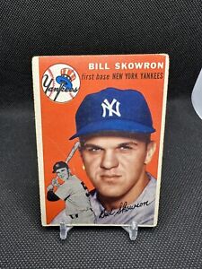 1954 Topps Bill Skowron Rookie Card. #239 Yankees GR