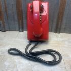 Untested Vintage Stromberg-Carlson Wall Phone  RED University Of Chicago bookstr