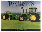 1991 John Deere 65 100 HP Tractors Task Masters Vintage Sales Catalog Farming