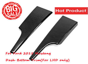 Dash Bottom Trim(For LHD only) For Ford 2015 Mustang Carbon Fiber