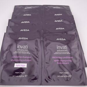 Aveda Invati Advanced Exfoliating Shampoo Light /Conditioner - each 10ml x 5 pcs