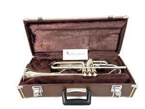 YAMAHA YTR-2320ES Trumpet Silver Tested USED Vintage Great Maintained From JAPAN