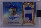 2022 Topps Dynasty Walker Buehler Game Used 2 Color Patch Auto #2/10 Dodgers