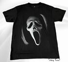 New Scream Ghostface Mask Horror Movie Ghost 1996 Mens Vintage T-Shirt