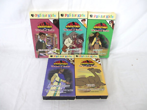 Lot of 5 PBS Kids Adventures from the Book of Virtues VHS Tapes