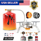 New 3900W Portable Backpacking Stove, Camping Gas Stove 1LB Propane Tank Adapter