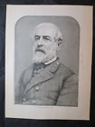 1898 Civil War Print - Confederate General Robert E. Lee - FRAME IT FOR A GIFT