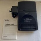 Sony Cassette Recorder TCM-929 Tested Working W/ Manual & Charger