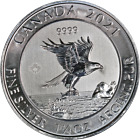 2021 Canada Silver $8 Bald Eagle with Fish - 1.25 Ounce 20 Coin Roll - OGP STOCK