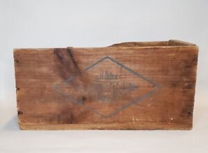 New ListingVintage Wood Box, Old Wooden Box, Rustic Primitive, Repurpose, Shank Campelld Co