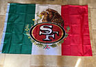 San Francisco 49ers Mexican Flag 3'x5' Banner Quest For 6 Mexico US SELLER