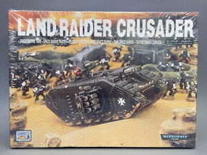 NISB Warhammer 40k Land Raider Crusader Space Marine Tank 2000 Metal Citadel