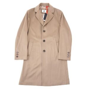 Kired by Kiton Camel Tan 100% Cashmere Overcoat M 40R (Eu 50) Coat NWT
