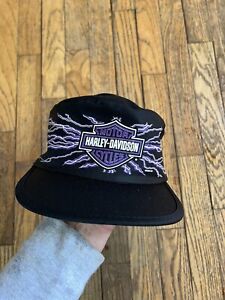 Vintage Harley Davidson Painters Hat  Made in USA Deadstock