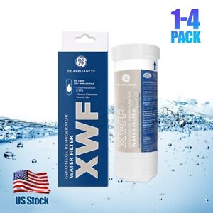 1/2/3/4 Pack GE XWF Replacement XWF Appliances Refrigerator Water Filter New