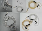 The new DIY plug headphone cable SE215/315/535/846/UE900 Titanium grey