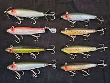 Lot of 8 L&S MirrOlure Fishing Lures, Tiny Trout, Dual Prop, Etc