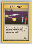 Trainer Item Finder 103/130 Base Set 2 Pokemon Rare Unlimited Card LP