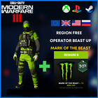 Call of Duty Modern Warfare 3 Beast Up Operator Skin + Mark of The Beast COD MW3