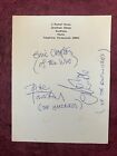 The Who Keith Moon Eric Clapton Authentic Autographs Acquired On Tommy Movie Set