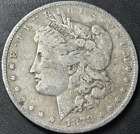 1878-P 7TF Rev of 1878 $1 Morgan Silver Dollar. Nice Circulated Details, Cleaned